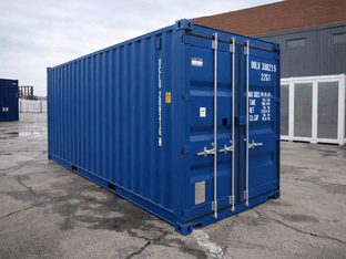 Sjöcontainer 20' DD dubbelöppning